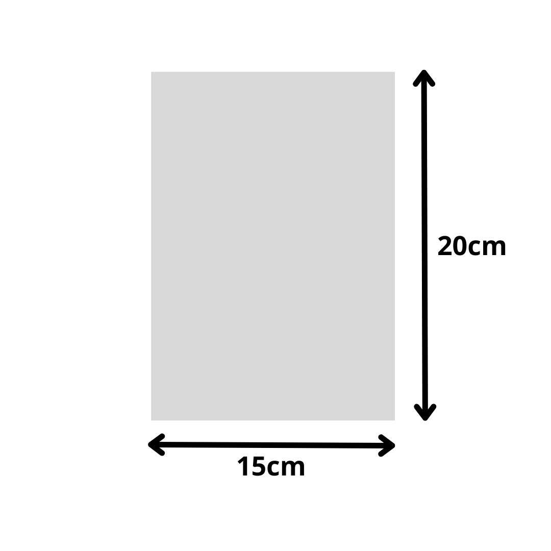 POLIPROPILENO SACO 15X20 (0,6)