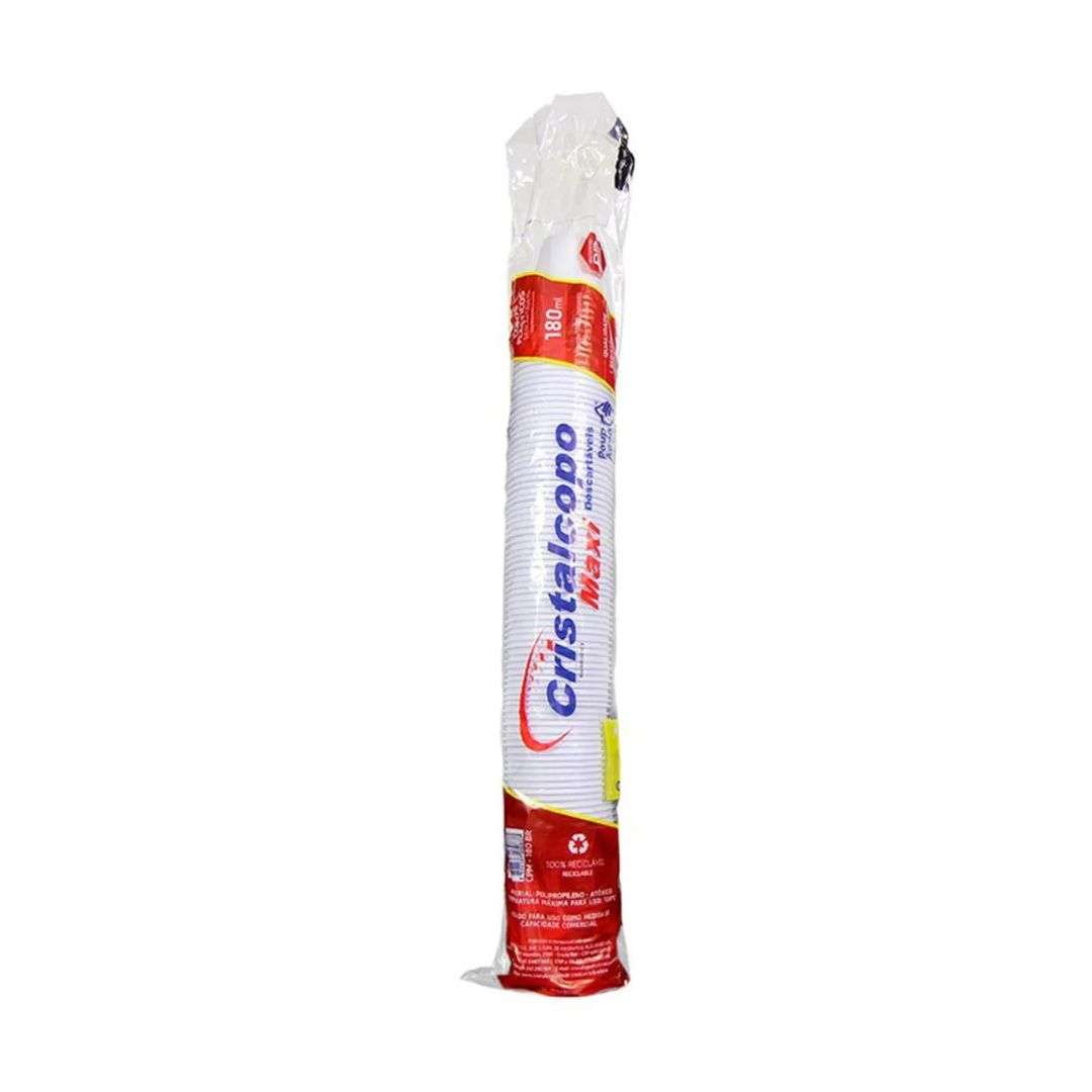 COPO PP 180 ML CRISTALCOPO (PP TRANSPARENTE)