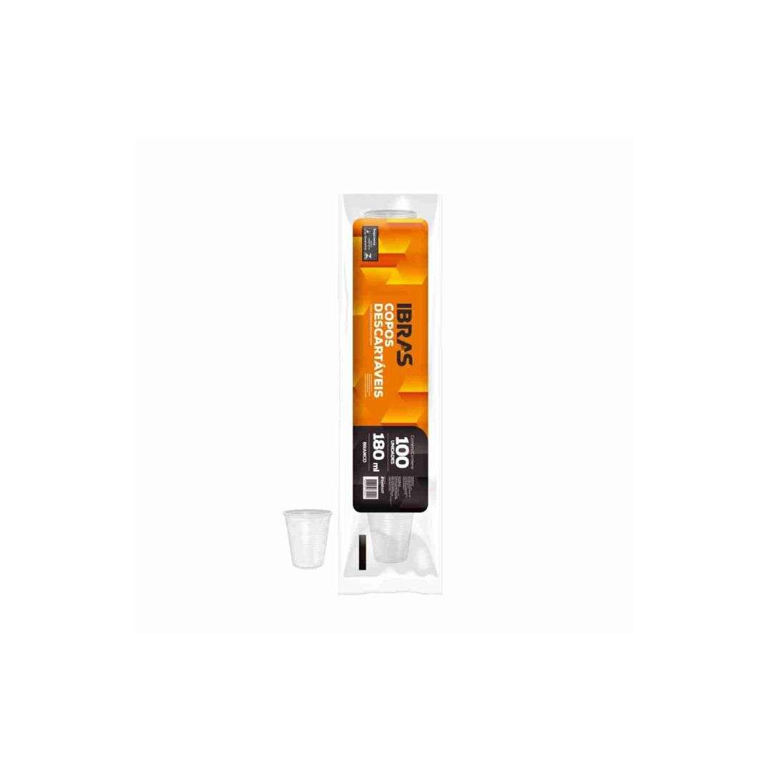 COPO IBRAS 180 ML BRANCO