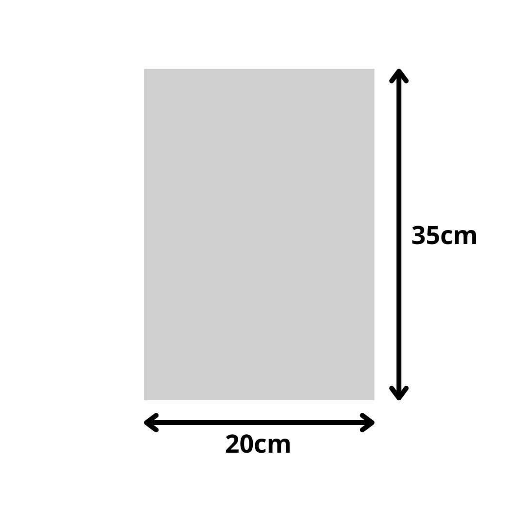 SACO PLASTICO 20X35 (0.6)
